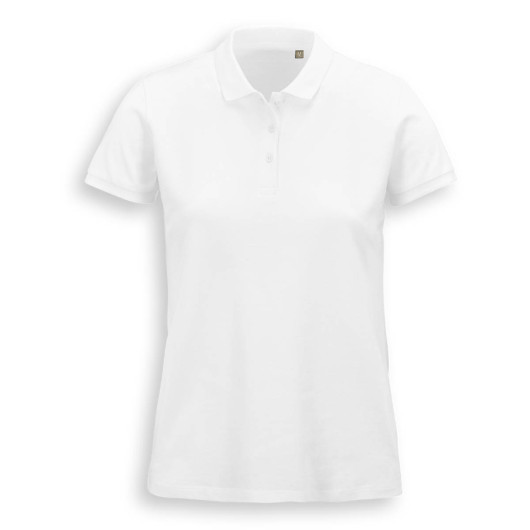 White SOLS Planet Womens Polos